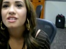 DEMI LOVATO VIP MEETING AT 8-1-10 4960