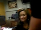 DEMI LOVATO VIP MEETING AT 8-1-10 5861