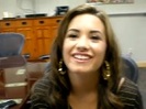 DEMI LOVATO VIP MEETING AT 8-1-10 5463