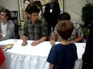 Meeting the Jonas Brothers and Demi Lovato at Walmart 0023