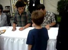 Meeting the Jonas Brothers and Demi Lovato at Walmart 0052