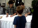 Meeting the Jonas Brothers and Demi Lovato at Walmart 0057