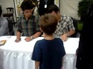 Meeting the Jonas Brothers and Demi Lovato at Walmart 0061