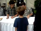 Meeting the Jonas Brothers and Demi Lovato at Walmart 0062