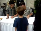 Meeting the Jonas Brothers and Demi Lovato at Walmart 0065