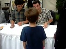 Meeting the Jonas Brothers and Demi Lovato at Walmart 0072