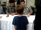 Meeting the Jonas Brothers and Demi Lovato at Walmart 0075
