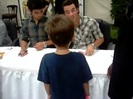Meeting the Jonas Brothers and Demi Lovato at Walmart 0084
