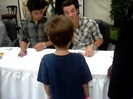 Meeting the Jonas Brothers and Demi Lovato at Walmart 0085