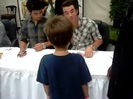 Meeting the Jonas Brothers and Demi Lovato at Walmart 0087