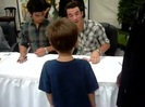 Meeting the Jonas Brothers and Demi Lovato at Walmart 0093