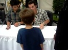 Meeting the Jonas Brothers and Demi Lovato at Walmart 0098