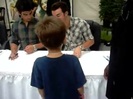Meeting the Jonas Brothers and Demi Lovato at Walmart 0103
