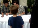 Meeting the Jonas Brothers and Demi Lovato at Walmart 0109