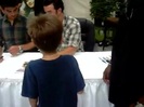 Meeting the Jonas Brothers and Demi Lovato at Walmart 0120