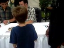 Meeting the Jonas Brothers and Demi Lovato at Walmart 0121