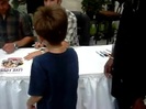 Meeting the Jonas Brothers and Demi Lovato at Walmart 0140