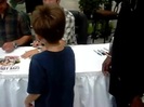 Meeting the Jonas Brothers and Demi Lovato at Walmart 0142