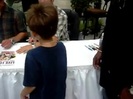 Meeting the Jonas Brothers and Demi Lovato at Walmart 0146