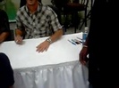 Meeting the Jonas Brothers and Demi Lovato at Walmart 0179