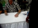Meeting the Jonas Brothers and Demi Lovato at Walmart 0186