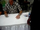 Meeting the Jonas Brothers and Demi Lovato at Walmart 0187