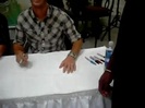 Meeting the Jonas Brothers and Demi Lovato at Walmart 0193
