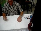Meeting the Jonas Brothers and Demi Lovato at Walmart 0198