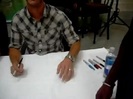 Meeting the Jonas Brothers and Demi Lovato at Walmart 0206