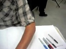 Meeting the Jonas Brothers and Demi Lovato at Walmart 0260