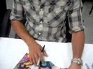 Meeting the Jonas Brothers and Demi Lovato at Walmart 0547
