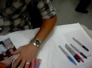 Meeting the Jonas Brothers and Demi Lovato at Walmart 0320