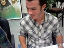 Meeting the Jonas Brothers and Demi Lovato at Walmart 0663
