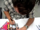 Meeting the Jonas Brothers and Demi Lovato at Walmart 0398
