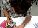 Meeting the Jonas Brothers and Demi Lovato at Walmart 0412