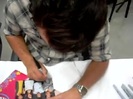 Meeting the Jonas Brothers and Demi Lovato at Walmart 0415