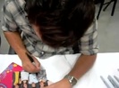 Meeting the Jonas Brothers and Demi Lovato at Walmart 0418