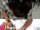 Meeting the Jonas Brothers and Demi Lovato at Walmart 0427