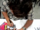Meeting the Jonas Brothers and Demi Lovato at Walmart 0430