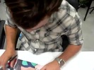 Meeting the Jonas Brothers and Demi Lovato at Walmart 0462