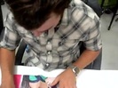 Meeting the Jonas Brothers and Demi Lovato at Walmart 0482