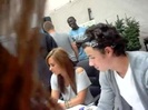 Meeting the Jonas Brothers and Demi Lovato at Walmart 1340