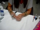 Meeting the Jonas Brothers and Demi Lovato at Walmart 2178