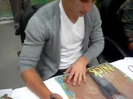 Meeting the Jonas Brothers and Demi Lovato at Walmart 1862
