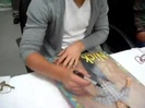 Meeting the Jonas Brothers and Demi Lovato at Walmart 1882
