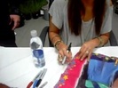 Meeting the Jonas Brothers and Demi Lovato at Walmart 2432