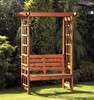 banca cu pergola