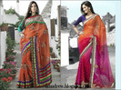 Bridal Sarees 2012  Silk SareesSaris  Indian Designer Saree Blouse Styles-izandrew.blogspot.com (7)