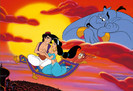 Imagini Aladdin, Jasmine si duhul din lampa fermecata - 3