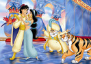 Imagini Aladdin, Jasmine si duhul din lampa fermecata - 6
